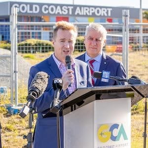 The Gold Coast Airport redevelopment leaves the ground The Gold Coast Airport redevelopment leaves the ground